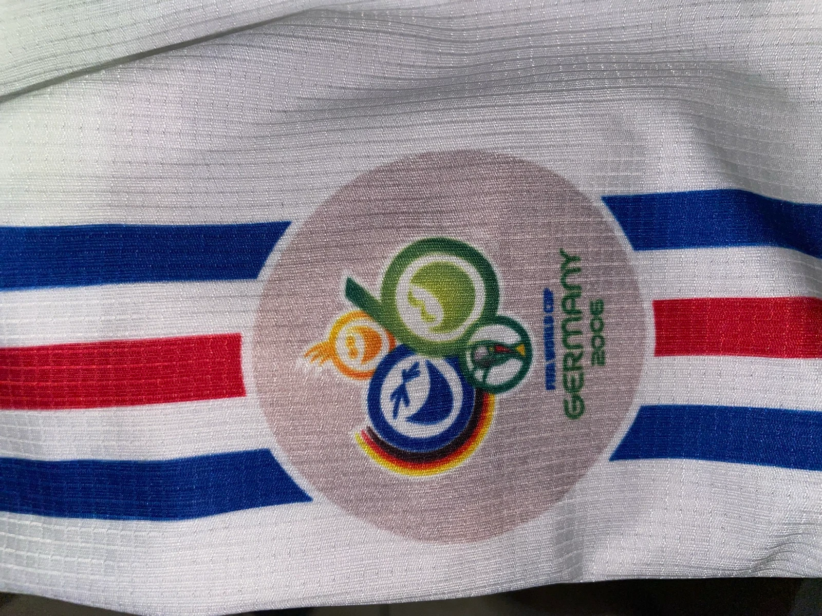 T-shirt France Mondial 2006 Zidane #10 | Taille S – photo 5